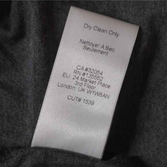 Anthropologie Dolan Left Coast Piper Pleated Skater Dress in Gray – Sz XS – EUC - Picture 7 of 7